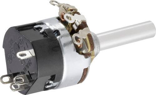 Kyocera AVX Dreh-Potentiometer mit Schalter Mono 0.5W 250kOhm Schwarz - Bild 1