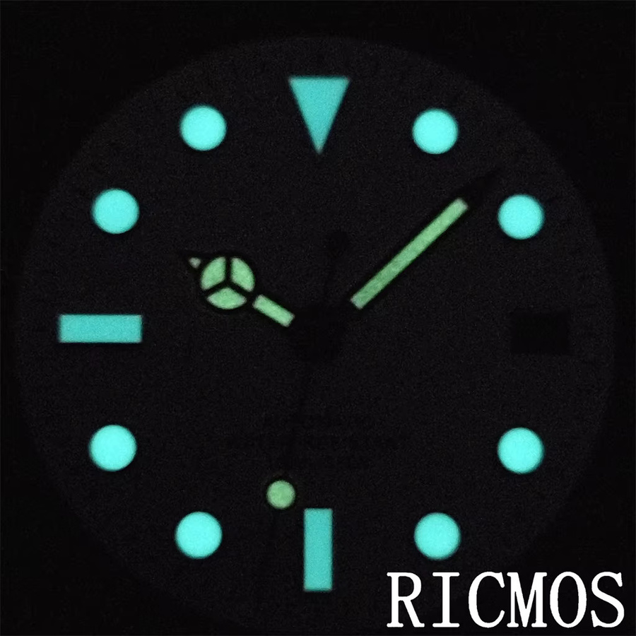 RICMOS Zifferblatt, Weiß, 28,5 mm, Automatikwerk, Unisex - Bild 4