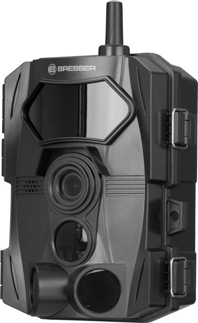 Bresser Wildtier-Beobachtungskamera mit WLAN, 4-24 MP und 20 m Reichweite in Schwarz - Bild 1