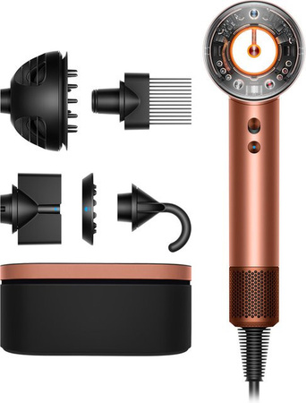 Dyson Supersonic Nural Haartrockner Curly+Coily, Amber Silk, Unisex