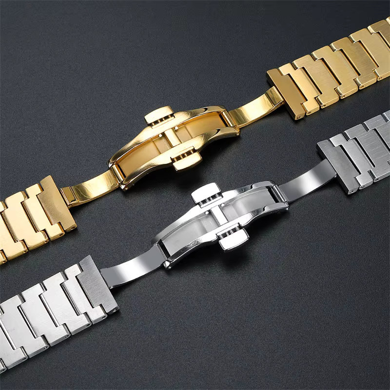 Uhrenarmband Edelstahl, Silber, Tissot PRX Serie - Bild 3