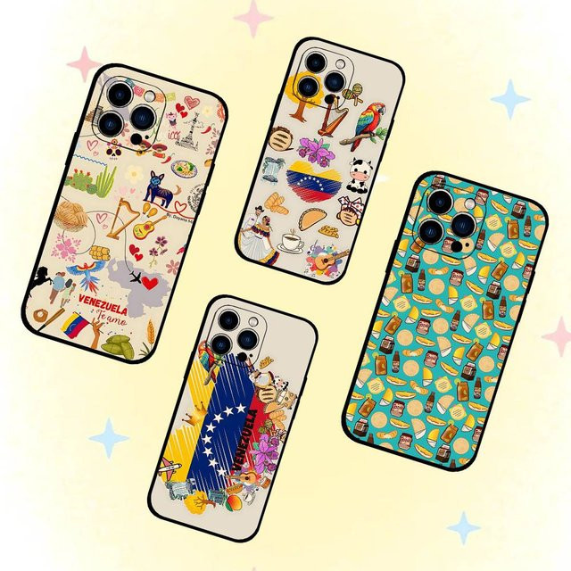 Mesuca Ästhetische Kunst Handyhülle für iPhone 11 bis iPhone 17 Pro Max in Multicolour - Bild 1