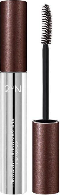 2aN Long & Curling Mascara, schokoladenbraun, 7,5g - Bild 1