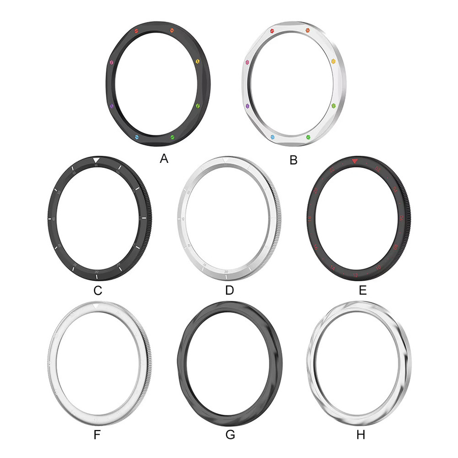 Xiaomi Uhrenlünette Einsatz Ring, Edelstahl, Schwarz, Herren - Bild 3