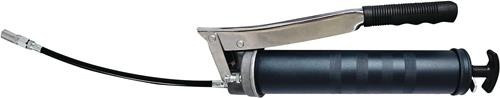 Tecwerk Handhebelfettpresse für 400 g Kartuschen und 500 cm³ loses Fett in Schwarz-Silber - Bild 1