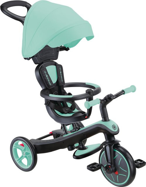 Globber Explorer Trike 4in1 Kinderfahrzeug mint - Bild 1