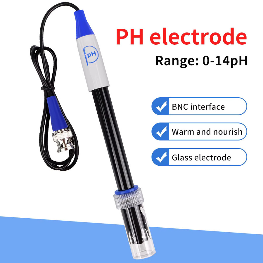 JUANJUAN pH ORP Elektrodensensor Sonde für Labor und Wasseranalysator mit BNC-Stecker - Bild 2