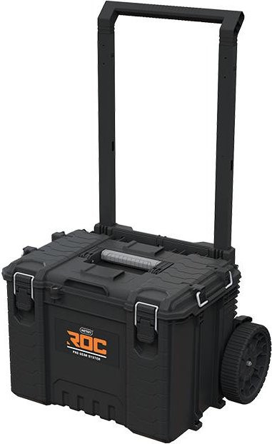 Keter Werkzeugkoffer Organizer auf Rädern Schwarz 57,5 l - Bild 1