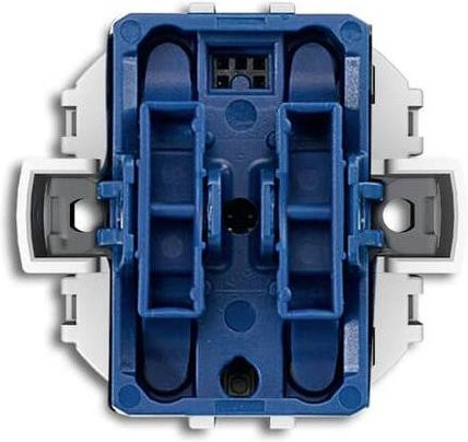 Busch-Jaeger Tasterankoppler 2-fach 6108/06-AP Aufputz für KNX Installationsbussystem in Blau - Bild 1