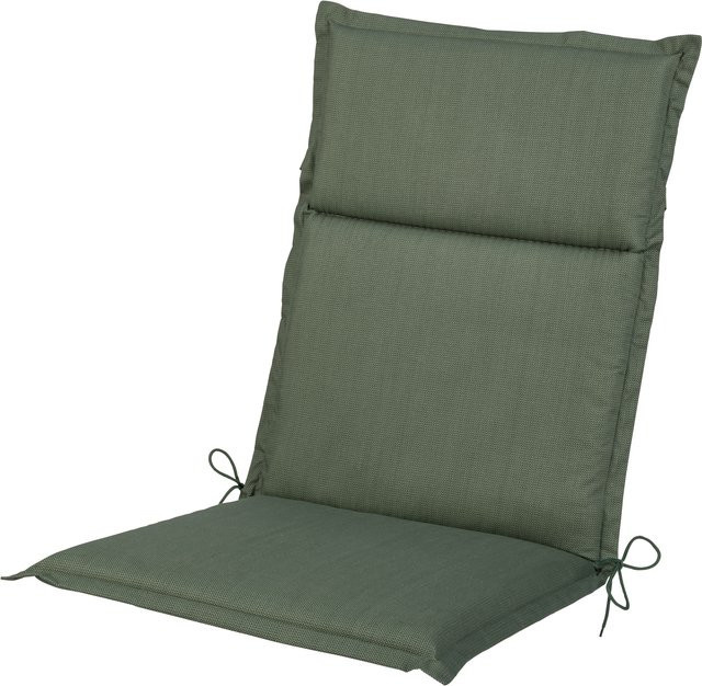 LIVARNO Polsterauflage Houston Niedriglehner in Grün mit UV-beständigem Material aus Baumwolle und Polyester - Bild 1