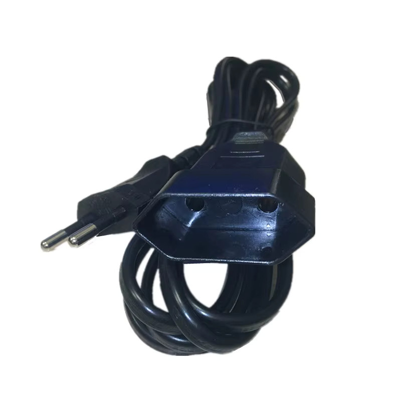 Bolantedz Stromverlängerungskabel mit EU-Schuko-Stecker auf CEE-Buchse, Schwarz - Bild 2