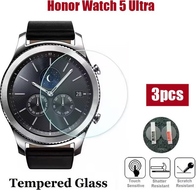 Honor Displayschutzfolie aus gehärtetem Glas, transparent, 3 Stück - Bild 1