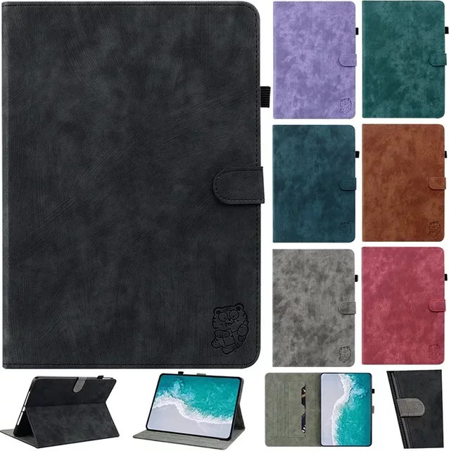 Lederhülle für Honor Pad und Huawei Matepad in Grau - Bild 1