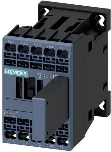 Siemens Leistungsschütz 3RT2016-2EP02 mit 3 Schließern, 690 V/AC, grau - Bild 1