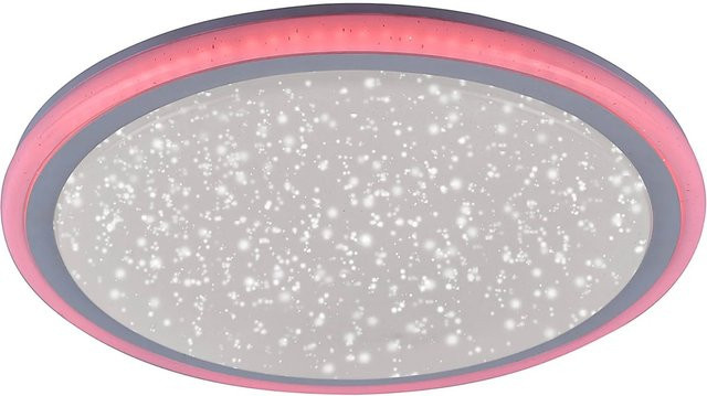 Just Light LED-Deckenleuchte Luisa Weiß, rund, Durchmesser: 60 cm - Bild 1