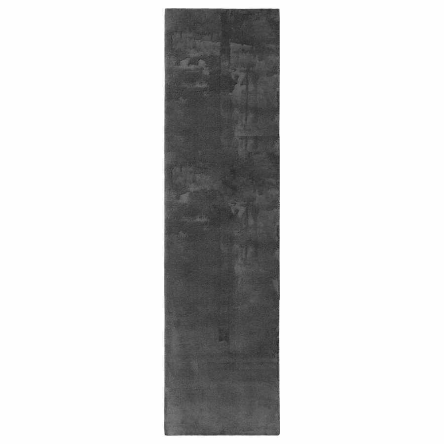 vidaXL Bereichsteppich HUARTE in Anthrazit aus Polyester, B/T: 300 x 80 cm - Bild 2