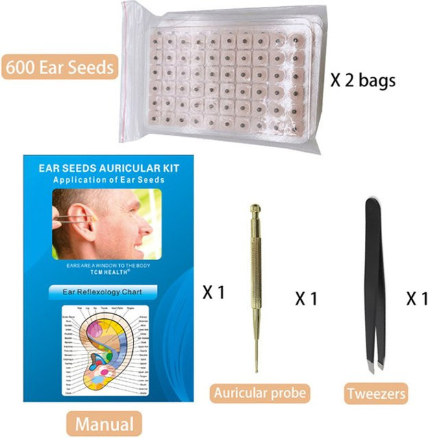 HNKMP Aurikular-Aufkleber-Kit, 4-in-1-Set, Unisex - Bild 1