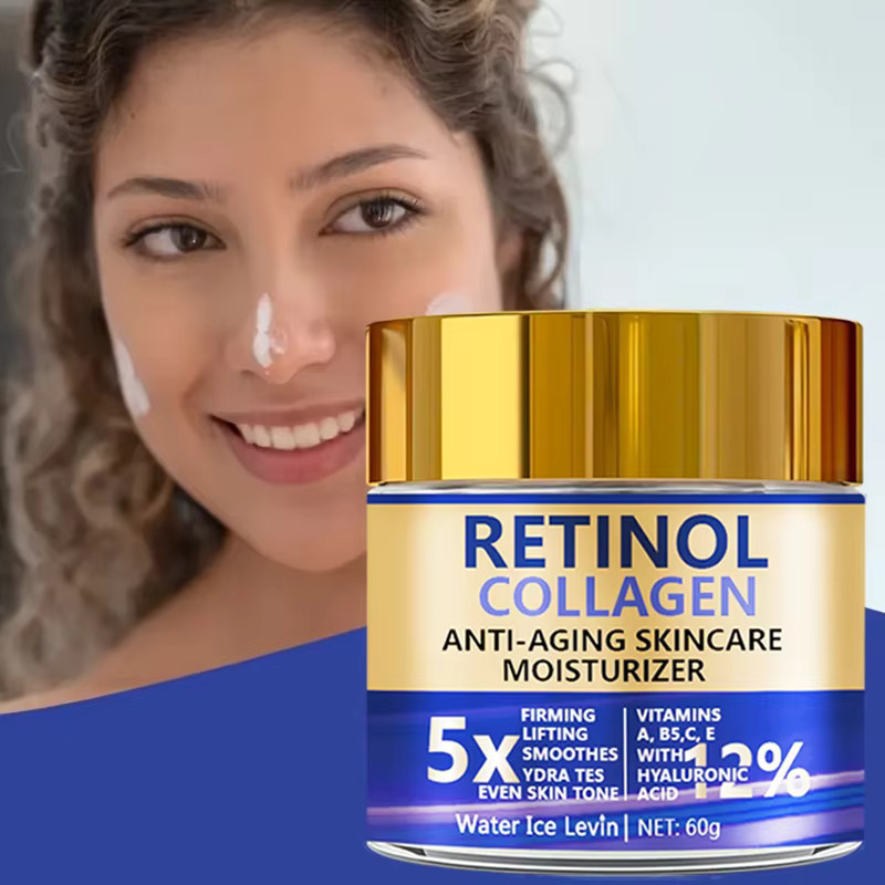 Water Ice Levin Retinol Kollagen Gesichtscreme, mit Hyaluronsäure, Unisex - Bild 3