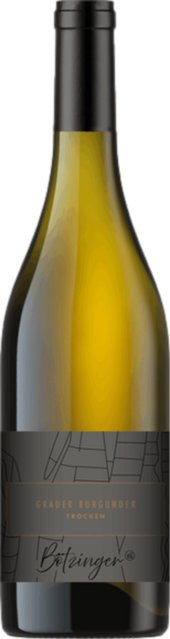 Bötzinger Grauer Burgunder Reserve, trocken, Weißwein, 2025, 0,75 l - Bild 1