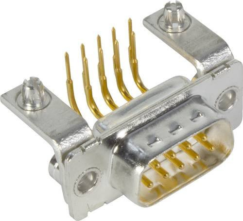 HARTING Steckverbinder 09 67 162 6801 09671626801 Polzahl: 9, Farbe: Silber, Löttechnik - Bild 1