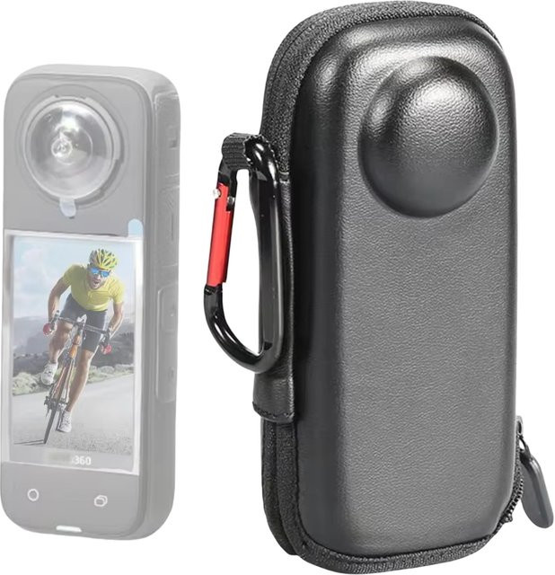 Insta360 Aufbewahrungstasche für Insta360 X5 und X4 in Schwarz mit Stoßdämpfung und Kratzschutz - Bild 1