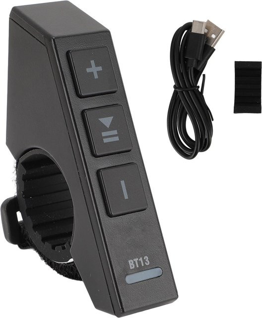 KONNWEI Bluetooth Lenkradfernbedienung Black – Kabellose und wasserdichte Lenkradsteuerung, einstellbar - Bild 1