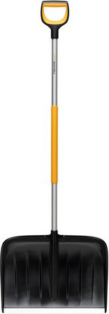 Fiskars Schneeschieber X-Series in Schwarz mit 53 cm Arbeitsbreite