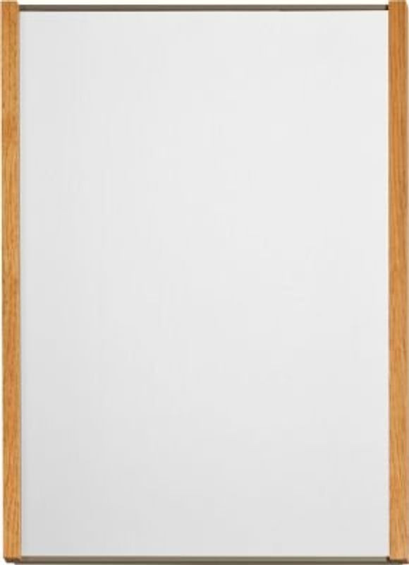 moedel Wandschild LMH DIN A4 Hochformat mit Holz- und Aluminiumrahmen in Bronze/Eiche, B: 30,85 cm, H: 42,25 cm - Bild 1