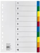 Soennecken Ordnerregister A4 in Multicolour und Weiss - Bild 1