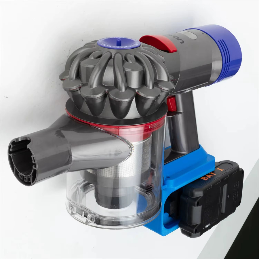 Makita Akku-Konverter für Dyson V7 V8 Staubsauger zur Umrüstung von 18V-Akkus, Multicolor - Bild 3