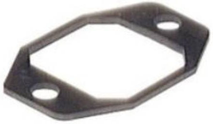 Hirschmann Flachdichtung Schwarz G 30 E-2 Pole:4 733 415-002-1 - Bild 1