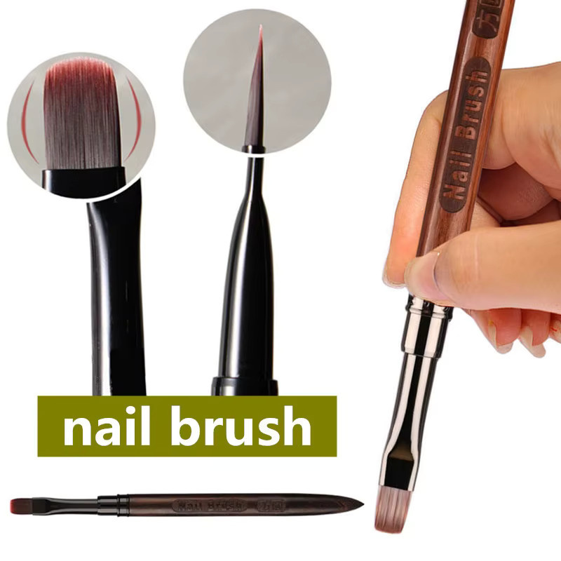 8Style Nagelmalpinsel mit Sandelholzgriff für Maniküre - Bild 3