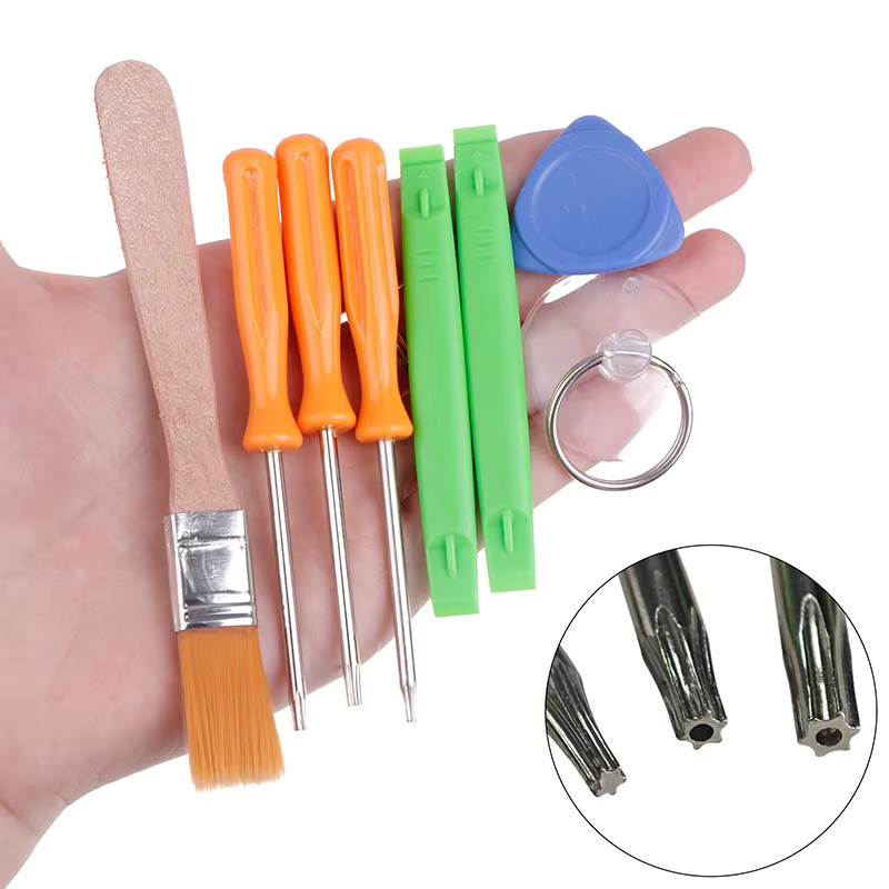 HELTC Sicherheitsschraubendreher Set T6 T8 T10 in Multicolour für die Reparatur von Xbox One, Xbox 360 sowie PS3, PS4 und PS5 - Bild 2