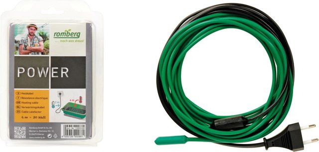 Romberg Heizkabel 30 Watt für Zimmergewächshäuser, Indoor und Outdoor, Länge: 6 m - Bild 1