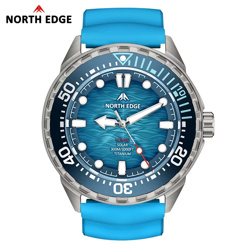 NORTH EDGE Armbanduhr, Solar, Titangehäuse, 30 ATM, Herren - Bild 6