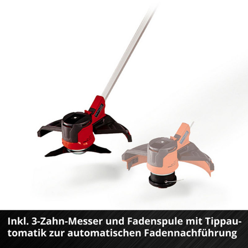 Einhell Akku-Sense AGILLO 36/255 BL-Solo Power X-Change Motorsense in Schwarz und Rot mit 30 cm Schnittbreite - Bild 2