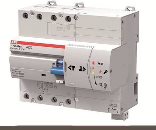 ABB FI-Schutzschalter F-ATI4Test A-40/0.3, 4-polig, 40A, 0.3A, 400V, Grau - Bild 1