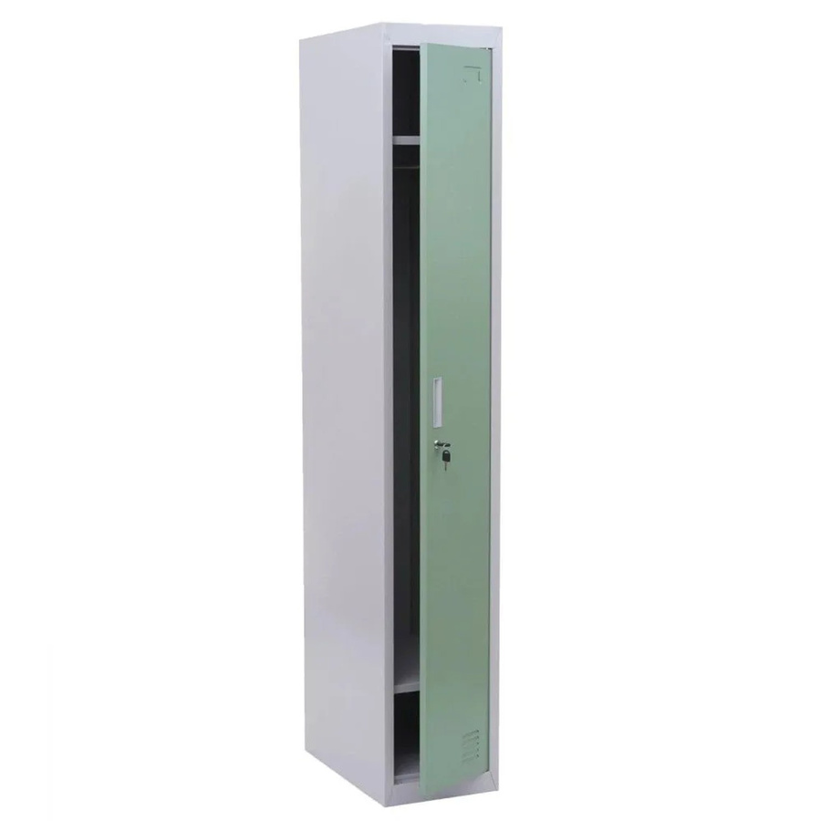 MCW Spind Preston T163 Umkleideschrank aus Metall in Mint-Grün, H x B x T: 180 x 30 x 50 cm - Bild 2