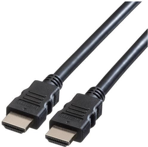 ROLINE GREEN HDMI High Speed Monitorkabel ST-ST, schwarz, 5 m - Bild 1