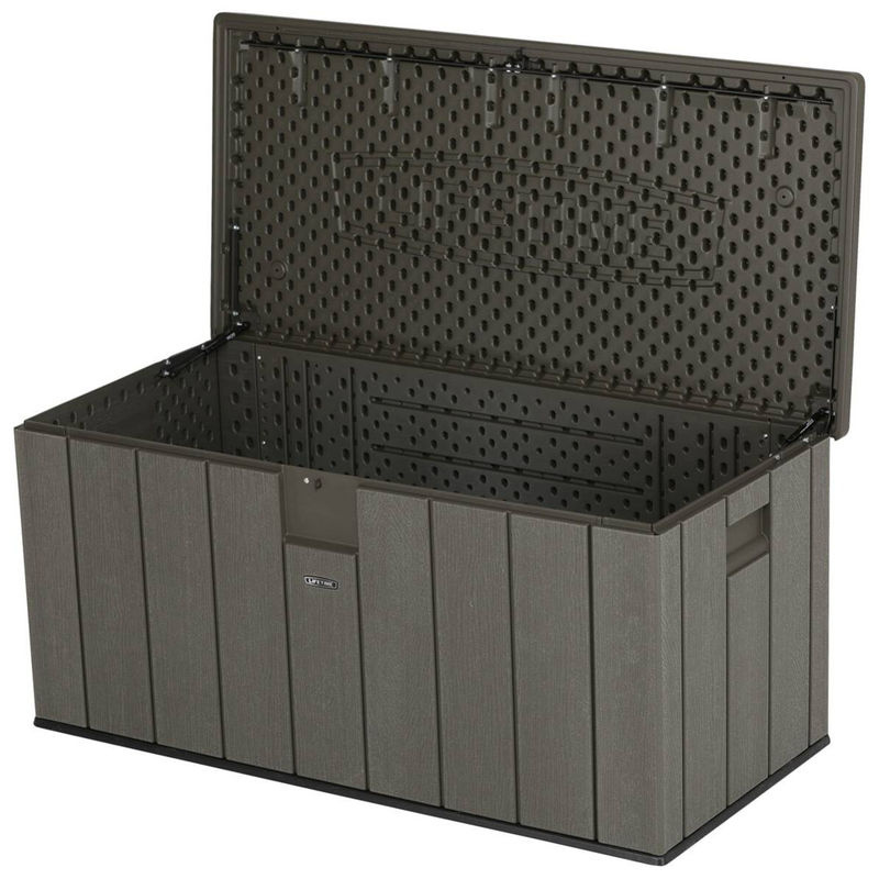 Lifetime Kissenbox Gartenbox Dunkelgrau B/T/H: 151 x 72 x 69 cm - Bild 7