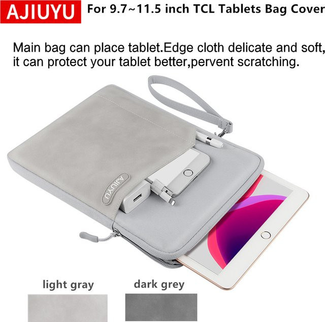 AJIUYU Tablet-Hülle für TCL NXTPAPER 11 Plus, TCL TAB 11 Gen 2 und TCL TAB 11 FE in Grau - Bild 1