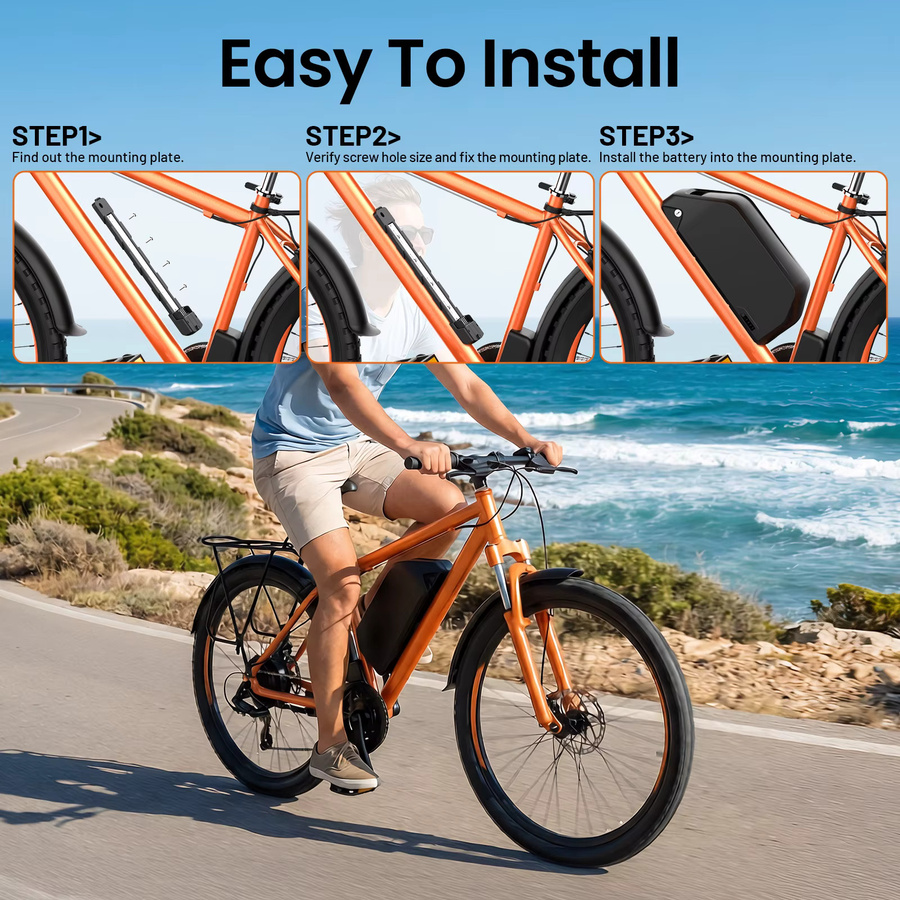 EFFIVOLT Original 21700 E-Bike Akku für Elektrofahrräder mit verschiedenen Spannungen und Kapazitäten - Bild 5