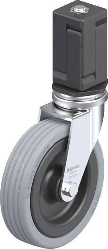 Blickle LRA-VPA 100G-EV07 Lenkrolle in Grau und Schwarz mit 100 mm Rad-Durchmesser und einer Tragfähigkeit von 70 kg - Bild 1