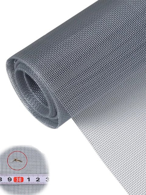 TranquilTouch Insektennetz Grau – Waschbares Mücken-Fenstergitter aus hochfester Nano-Dichte-Faser - Bild 1