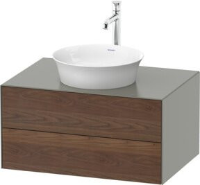 Duravit Waschtischunterschrank White Tulip ohne Aufsatz SBK matt Weiß B: 80 cm, T: 55 cm, H: 40,8 cm - Bild 1