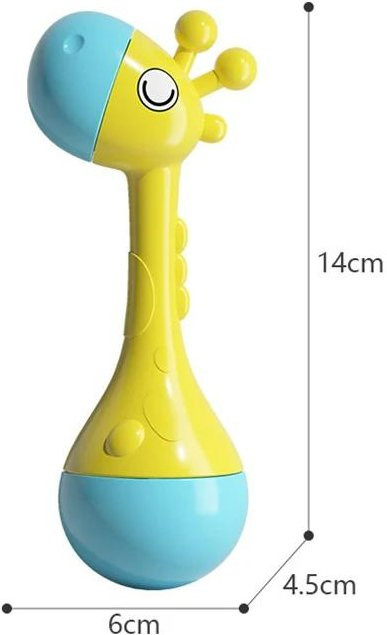Montessori Babyspielzeug Lernspielzeug, Giraffenprint, ab 0 Jahre - Bild 1