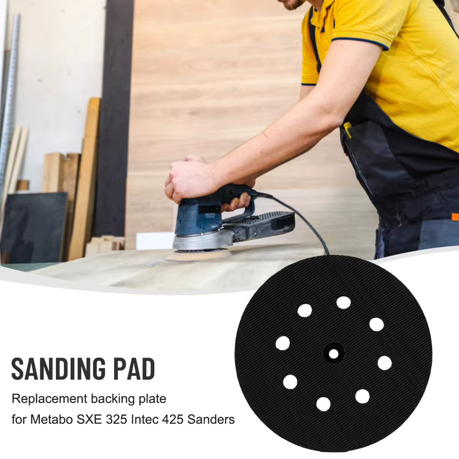 Metabo Polierscheibe Schleifpad SXE 325 Durchmesser: 125 mm für Metabo Intec 425 Schleifgeräte - Bild 5