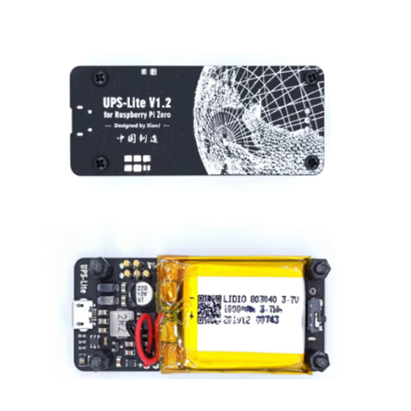 Spotpear Raspberry Pi Zero UPS Lite Netzteilplatine mit MAX17040G i2c Anzeige für Zero W und 2W - Bild 2