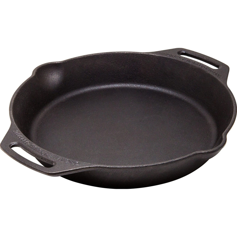 Petromax Feuerpfanne FP30H-T aus Gusseisen in Schwarz mit 2 Henkeln, Durchmesser: 30 cm - Bild 2