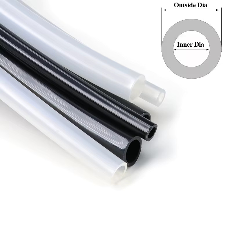 Schwarzes PA6 Nylon-Rohr für pneumatische Luftkompressoren und Hochdruck-Ölleitungen, Durchmesser: 2 mm bis 12 mm - Bild 4